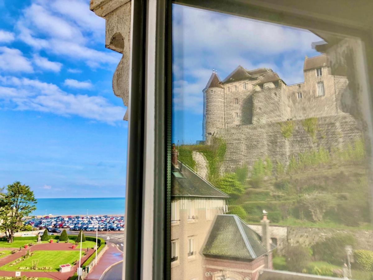 Toutes Voiles Dehors - Vue Mer & Chateau - Cosy Dieppe Exteriör bild